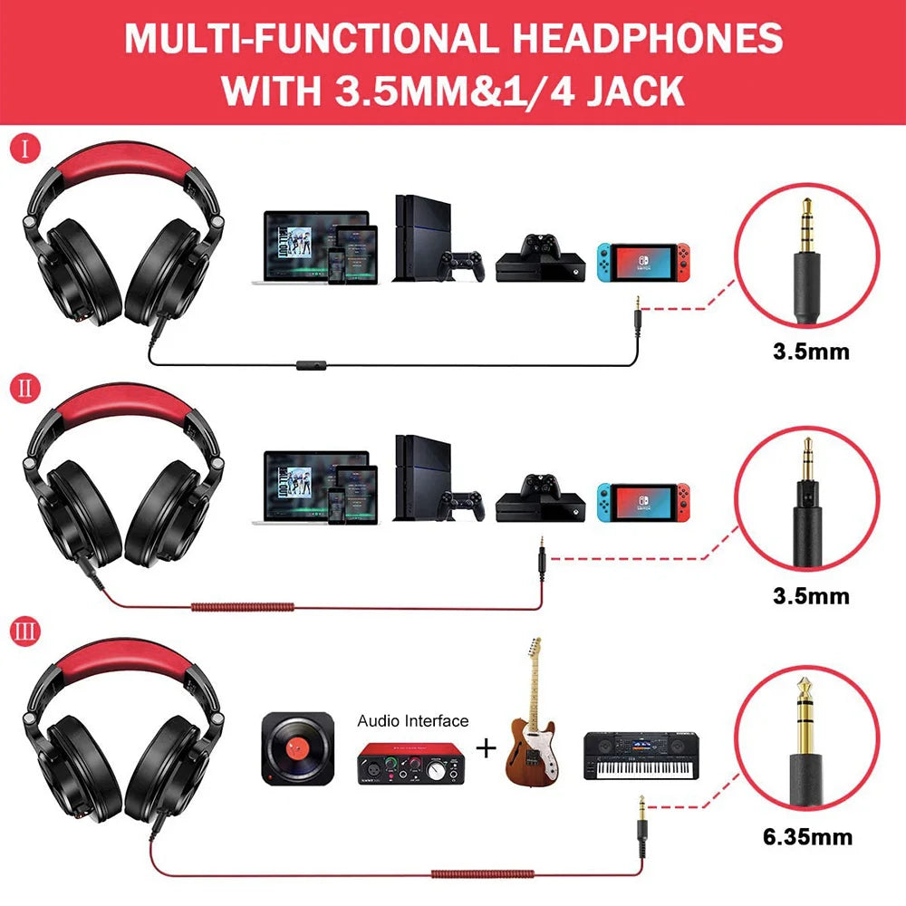 Wired Headphones with Microphone