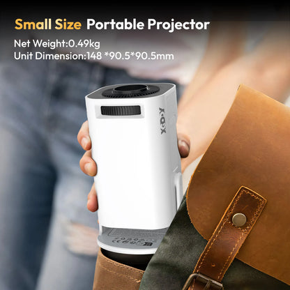 Home Theater and Portable Wifi6 Android Projector 1280 720P.