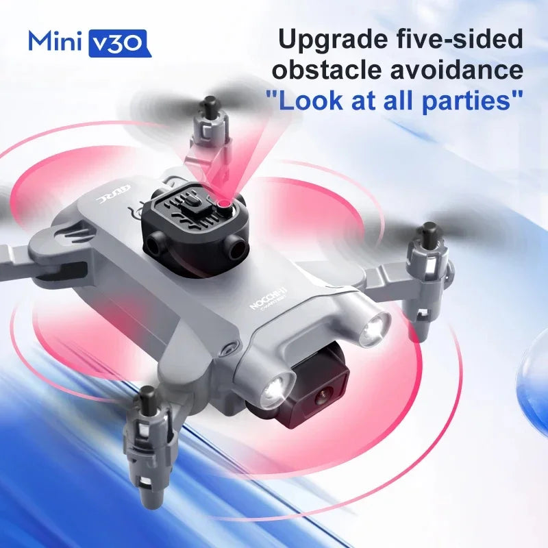 Mini Dron con Cámara HD 4K 1080P FPV RC -Dron con Evitación de Obstáculos-