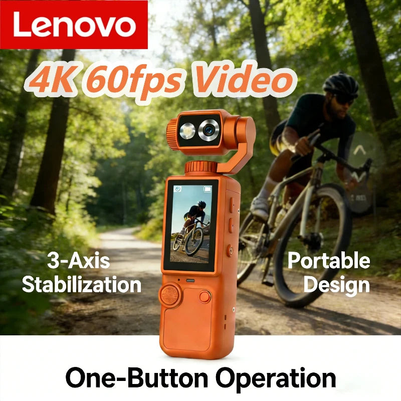Camara Deportes Lenovo 4K Hd Wifi