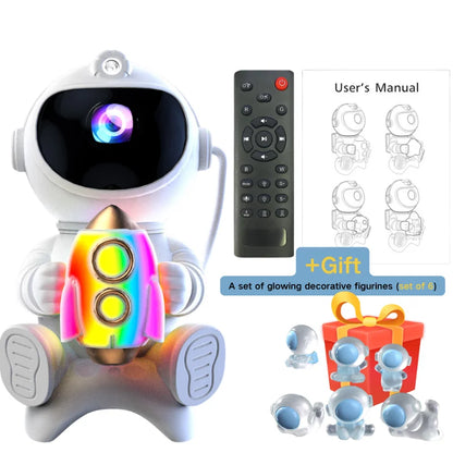 Astronaut Galaxy Projector and Bluetooth Speaker with Relaxing Sleep Music.