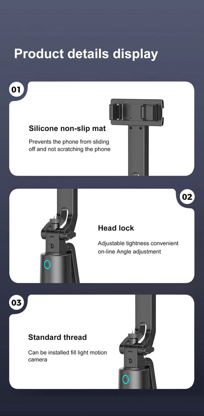 180cm Selfie Stick Tripod with Face Tracking